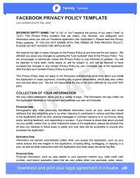 Decide which section of your blog you want your privacy policy link to show up in. Privacy Policy Template For Small Business Privacy Policy Template Policy Template Privacy Policy