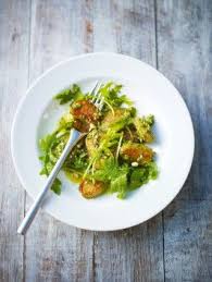 Pan Fried Mascarpone Gnocchi With Dreamy Basil Pesto Recipe Basil Pesto Recipes Pesto Recipe Basil Pesto