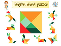 Introductiontangram puzzles are very popular. Tangram Animal Puzzles Treasure Hunt 4 Kids Free Games