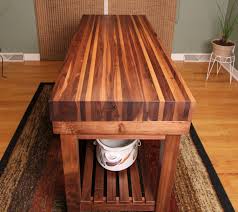 Check spelling or type a new query. Walnut Edge Grain Butcher Block Kitchen Island Cart American Craftsman Kuche Detroit Von Mcclure Tables Houzz