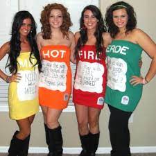 Taco Bell Hot Sauce Packets Halloween Costume Home Made Halloween Inspiration Halloween Costumes Halloween Fun