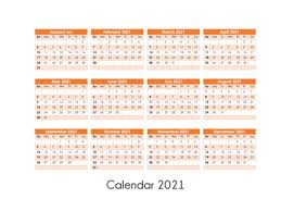 Click on a calendar below to get started and be sure to check out our other calendar styles that can help keep you organized. Printable Calendar 2021 Dribbble