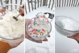 Think this is a critical part of the recipe.and amount is important. How To Make Snow Ice Cream With Fresh Snow For A Winter Treat