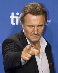 Liam Neeson calls his film 'Retribution', thematically engaging