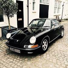 Breakfast At Zara S Black Porsche Vintage Porsche Porsche 911 Classic