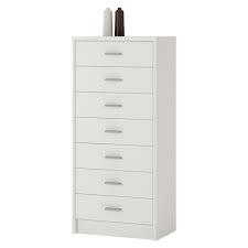 Dressers or storage drawers can help you keep your things organized, easy to find and easy to access. Home Storage Solutions Tall Chest Drawer White Tallboy Narrow Storage Unit Cabinet Chest Of 7 Drawers Home Furniture Diy