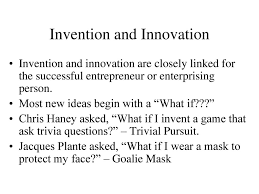 Asking these questions just may spark your next big idea. Chapter 5 Invention Innovation And The Creative Edge Ppt Download