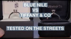 Blue Nile Vs Tiffany Co Street Test The Diamond Pro
