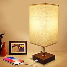 On sale for $108.79 original price $127.99. Usb Bedside Table Lamp Solid Wood Nightstand Lamp Minimalist Bedside Desk Lamp With Usb Charging Port Unique Lampshde Convenient Pull Chain Perfect For Living Room Bedroom Havana Brown Walmart Com Walmart Com