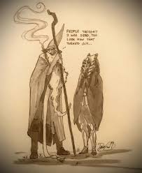 Gandalf And Ahsoka In 2020 Star Wars Fandom Star Wars Clone Wars Star Wars Art