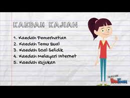 Temu bual dan observasi dilakukan ke atas sekumpulan peniaga terpilih yang dijadikan sebagai sampel penyelidikan dari jumlah populasi peniaga aceh di wilayah persekutuan kuala lumpur, hal ini kerana besarnya jumlah populasi yang ada dan terhadnya kemampuan penulis. Kajian Geografi Youtube