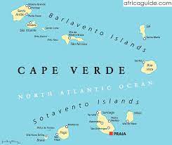 Regional science and technology policy. Cape Verde Map With Capital Praia Cape Verde Map Cape Verde Cape Verde Islands