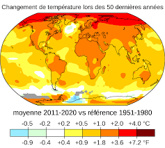Jun 23, 2021 · en 2020, la température moyenne mondiale en 2020 a été supérieure d'environ 1,2 °c à sa valeur préindustrielle. Rechauffement Climatique Wikipedia
