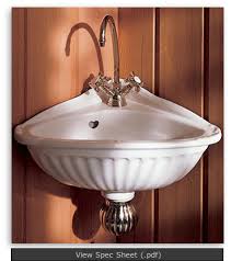 carline corner sink