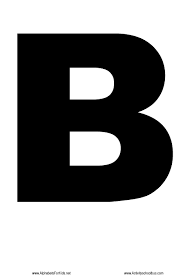 Letter b stencils printable free stencil, font, clip art, . Large Alphabet Letters B Lettering Alphabet Alphabet Letters To Print Letters
