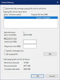 Disk Space - Windows 10 Huge Windows Pagefile, How To Limited It - Super  User