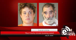 Titus County Inmate Booking Report For July 6 2020