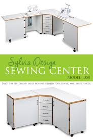 This Sewing Machine Table Desk Allows You To Enjoy The Freedom Of Easily Moving Between Your Sewing M Sewing Machine Tables Sewing Machine Cabinet Sewing Table