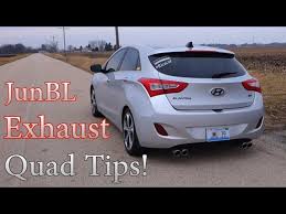 After all, the elantra gt doesn't exactly spring to mind when someone mentions hot hatches, despite the fact that it competes against some strong models like the mazda3 and ford focus hatchback, among others. Hyundai Elantra Gt I30 Junbl Exhaust Youtube