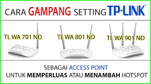 We did not find results for: Cara Setting Tp Link Tl Wa 701 801 901 Nd Sebagai Access Point Untuk Memperluas Menambah
