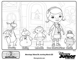 Christmas doc mcstuffins coloring pages. Doc Mcstuffins Doc S In Door Sign Big Book Of Boo Boos Coloring Pages Craft Ideas Thesuburbanmom