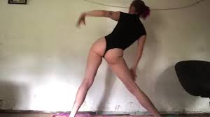 Yoga and masturbation with sexy white babe!