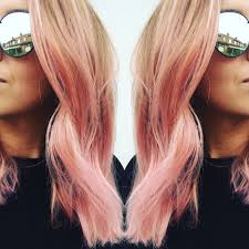 Bleach London Rose Pink Awkward Peach Colours Mixed To Create A Rose Gold Hair Colour Check Out My Blog Post On Peach Hair Hair Color Pink Summer Hair Color