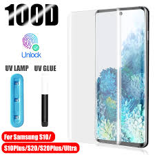 Once the galaxy note8 is unlocked . Uv Tempered Glass For Samsung Galaxy S10 S20 S8 S9 Plus Ultra Full Liquid Screen Protector For Samsung Note 10 9 Plus Glass Im All