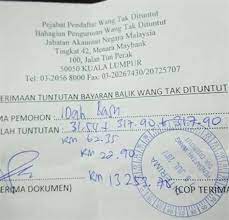 Di sini saya ingin berkongsi dengan registrar of unclaimed moneys jabatan akauntan negara tingkat 42, menara maybank 100 anda boleh mendapatkan semula wang anda yang tidak dituntut dari pendaftar wang tak. Pendaftar Wang Tak Dituntut Cara Semakan Wang Tidak Dituntut Secara Online Mana Tahu Macam Mana Nak Tuntut Wang Tidak Dituntut Elukasing