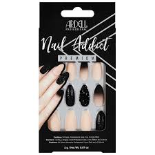 Nabízíme vám zdobení na nehty, které lze použít jak na. Ardell Umele Nehty Telove A Cerne V Mixu Sada S Lepidlem Almond Nail Addict Black Stud Pink Ombre 2g Normain Kosmeticka Inspirace