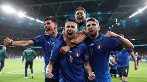 I was not aware that the adidas logo and bayern munich logo would also be ironed on patches as well but for the price the jersey is great. Football News Jorginho And Gianluigi Donnarumma The Heroes As Italy Reach Euro 2020 Final Eurosport