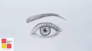 Welcome to my drawing channel. Easy Way To Draw A Realistic Eye For Beginners Step By Step Farjana Drawing Academy Youtube