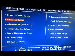 American Megatrends Bios Coms Setup Utility Begini Cara Mengaturnya Youtube