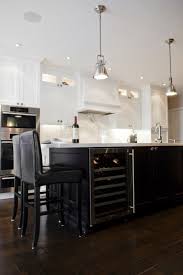 Kitchen islands with fridges and drink coolers. Wine Fridge In Island Transitional Kitchen Biglarkinyan Design