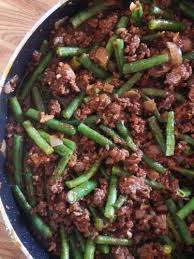 Barefeet In The Kitchen Lebanese Beef And Green Beans Beef And Green Beans Recipe Green Bean Recipes Lebanese Recipes