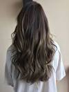 Ash Brown Highlights On Black Hair Straight