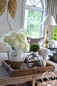 The best coffee table décor ideas start with a great foundation. Living Room Coffee Table Tray Decor