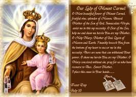Pin On Our Lady Of Mount Carmel