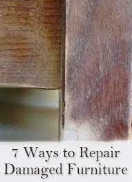 7 Easy Ways To Repair Damaged Wood Furniture Painted Furniture Ideas Wood Repair Furniture Repair Furniture Fix