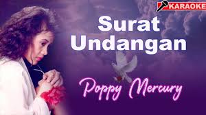 Surat undangan adalah sebuah album musik milik penyanyi slow rock indonesia, almh. Poppy Mercury Surat Undangan Karaoke Hd Youtube