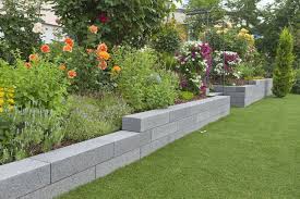 Scona Mauer Rinn Betonsteine Und Natursteine Vorgarten Steinmauer Garten Vorgarten Ideen