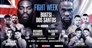 'next fight has to be step up for buatsi' 2:45 eddie hearn says gathering momentum is key for joshua buatsi after he beat daniel dos santos. Joshua Buatsi Vs Daniel Blenda Dos Santos Full Fight Video 2021