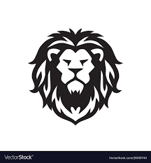 Lion Head Logo Template Design Royalty Free Vector Image Ad Logo Template Lion Head Ad Lion Head Logo Lion Head Tattoos Lion Stencil