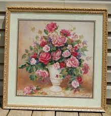 Download rose interior brightness images and photos. Home Interiors Roses Picture Signed By Artist Di Giacomo Homco Rose Picture Home Interiors And Gifts House Interior