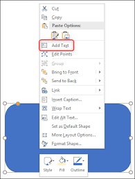 How To Add And Format Text In A Shape In Microsoft Word