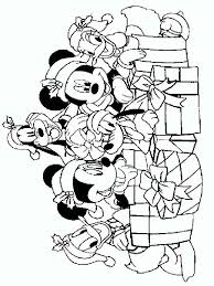 This drawing was made at internet users' disposal on 07 february 2106. Mickey Mouse Christmas Coloring Pages Free Printable Mickey Mouse Christmas Coloring Pages