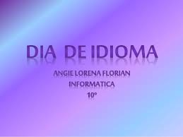 Este es un poema relacionado con el día del idioma, trabajo de maria fernanda romero hernandez, estudiante de 3a del colegio la anunciación en cartagena. Poesia Dia Del Idioma