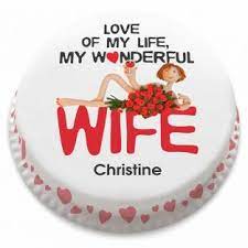 With our unique personalised birthday cakes, you can make your loved one's birthday extra special. Bakerdays Birthday Cakes Personalised Gifts For Your Wife Bakerdays