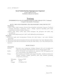 Sebagai anggota karang taruna atau panitia acara, maka bisa mengajukan permohonan acara kepada kepala desa. Contoh Surat Organisasi Nusagates