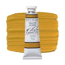 What's the best way to make your own ochre? Oil Paint Yellow Ochre 37 Ml M Graham Cheap Joe S Art Stuff